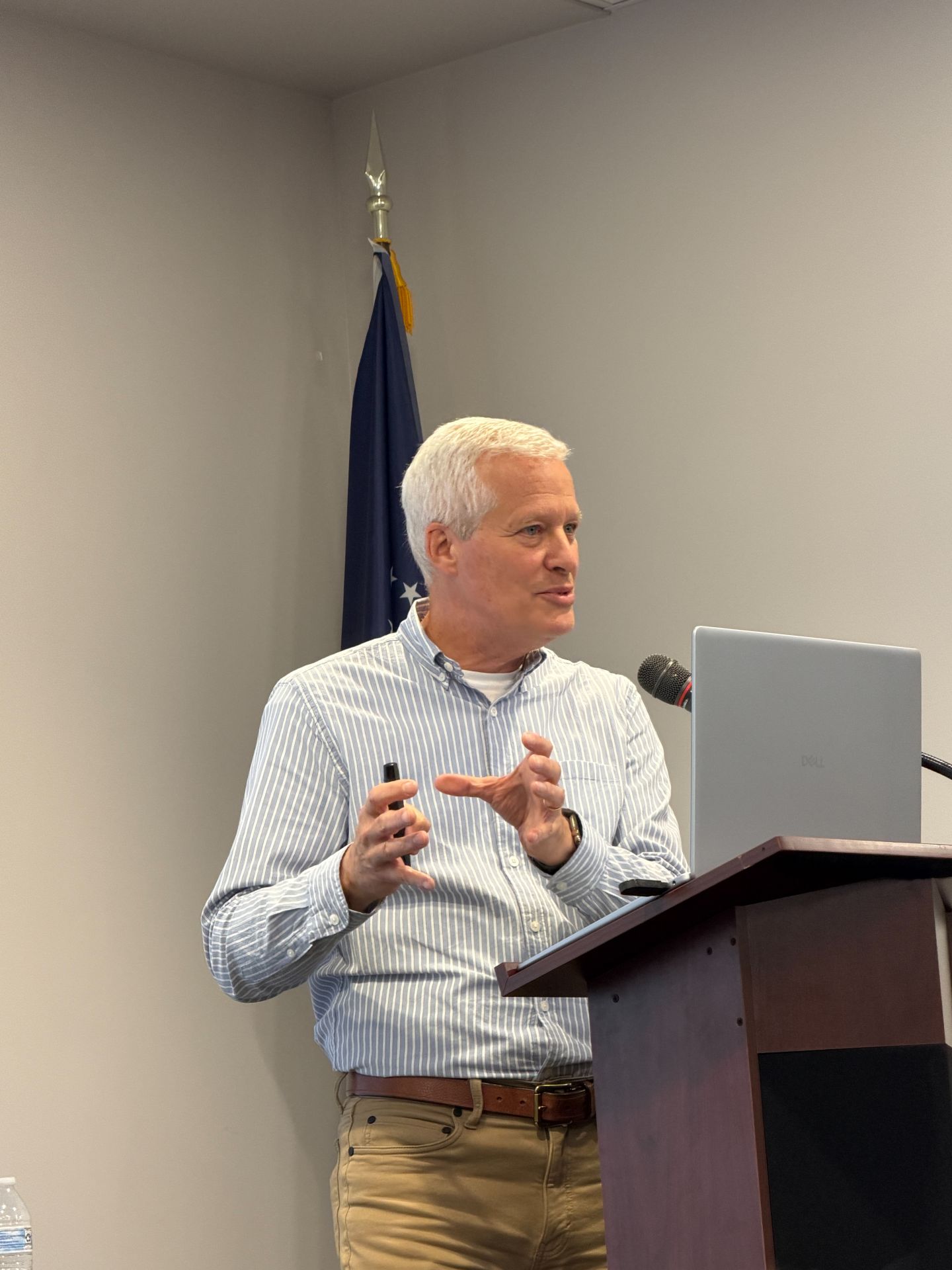 Photo from the June 23, 2026 OR/K ANS dinner meeting with Eric Pitcher